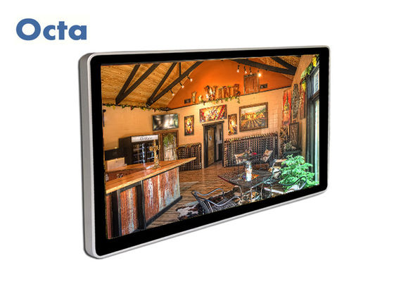 Porcellana Vetro temperato corporativo LCD del contrassegno di Digital del touch screen fissato al muro anabbagliante fornitore